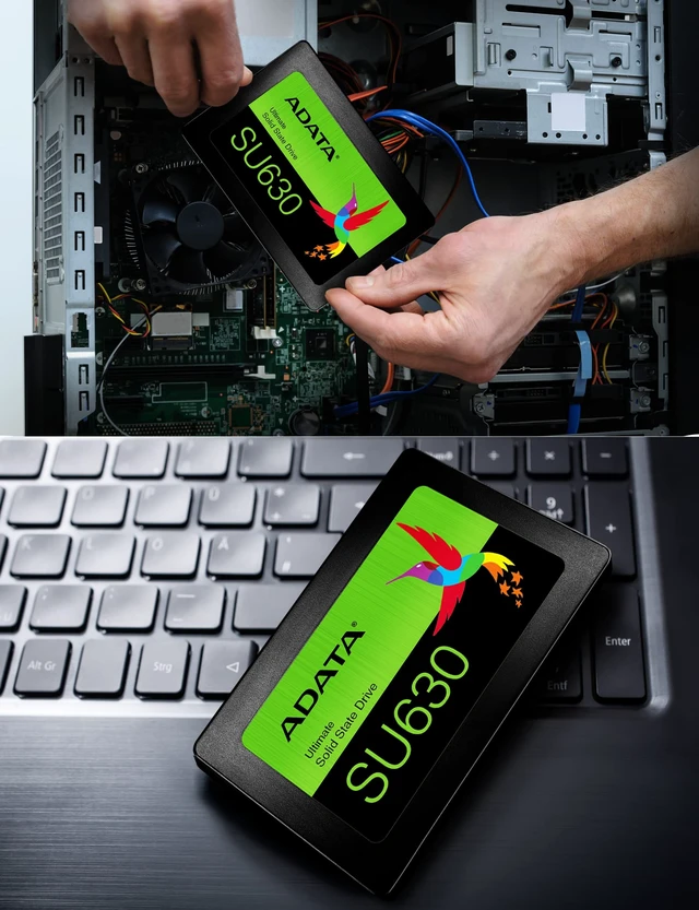 Alt view image 5 of 5 - ADATA Ultimate SU630 480GB Solid State Drive, Black