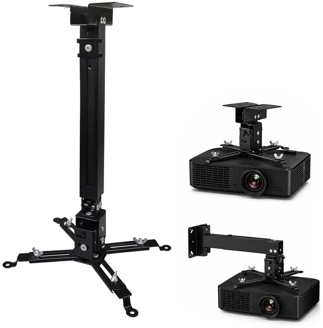 Main image of HOIN Universal Projector Ceiling Mount,Adjustable Projector Mount,3-in-1
