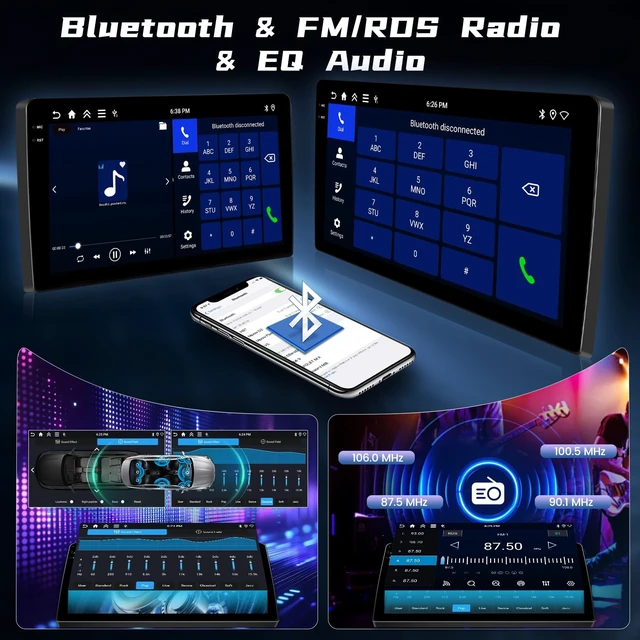 Alt view image 5 of 5 - 4+128G Car Radio for Dodge Charger 2011-2014 with Carplay and Android Auto