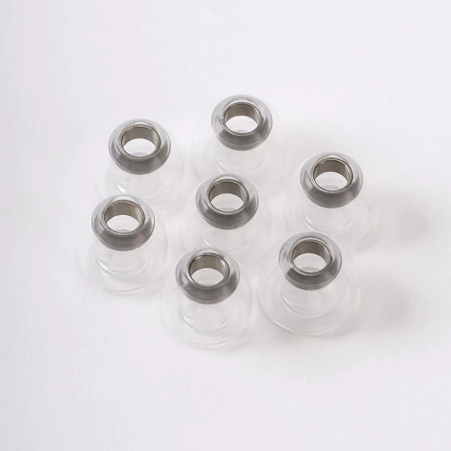 Alt view image 4 of 5 - Fanmusic SOFTEARS UT Titanium Alloy Liquid Silicone Eartips (A Pair-S)