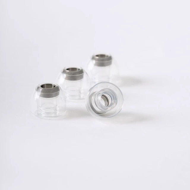 Alt view image 2 of 5 - Fanmusic SOFTEARS UT Titanium Alloy Liquid Silicone Eartips (A Pair-S)