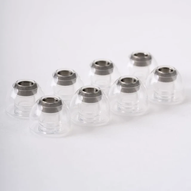 Alt view image 5 of 5 - Fanmusic SOFTEARS UT Titanium Alloy Liquid Silicone Eartips (A Pair-S)