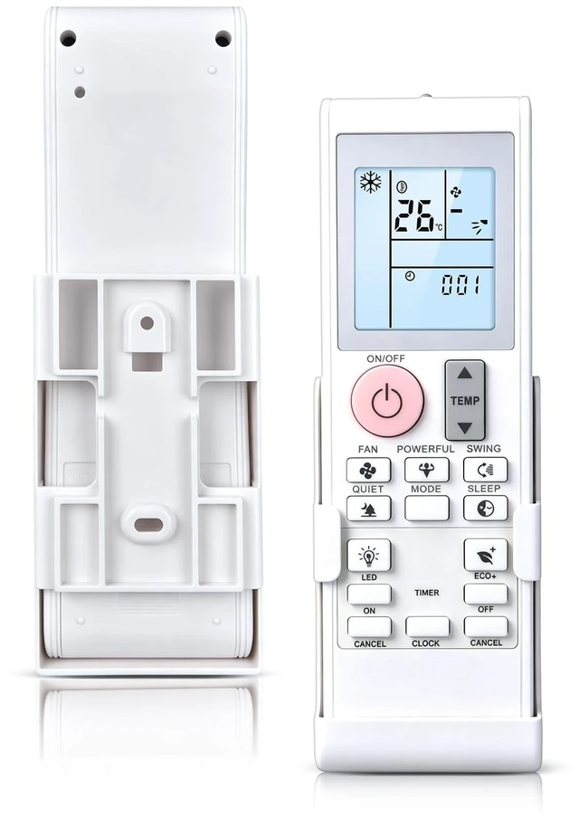 Main image of New Replacement AC Remote Control for Maxwell, ACiQ, DAIKIN, Goodman Mini Split Air Conditioner, Fit for 2MX18AXVJU, RXNG09AXVJU, FTX24AXVJU (Wall Mounting Bracket/Display in Fahrenheit&Celsius)