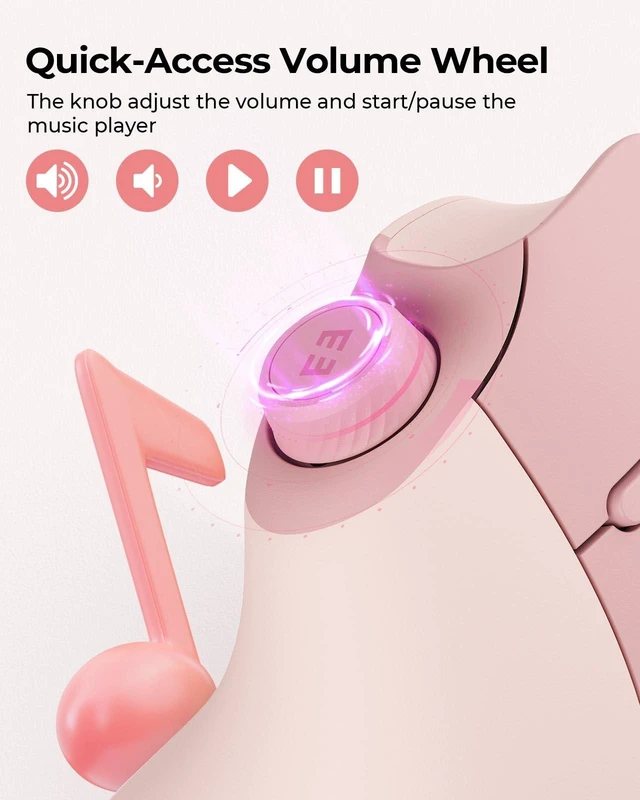 Alt view image 5 of 5 - seenda MOU-302 Wireless Bluetooth Ergonomic Vertical Mouse with Volume Knob