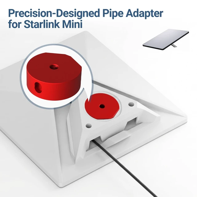 Alt view image 3 of 5 - OPKING Starlink Mini Clamp Mount for 2024/2025/2026 Mini & Mini X
