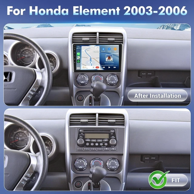 Alt view image 2 of 5 - 4+64G Android Car Radio for Honda Element 2003 2004 2005 2006