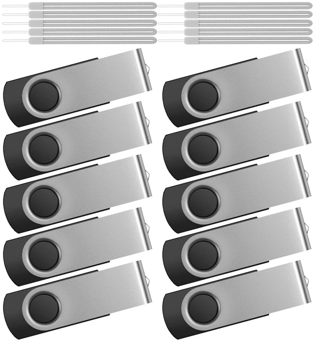 Main image of Kepmem Thumb Drive 64GB Flash Drives Bulk 10 Pack, Pen Drive 64 GB