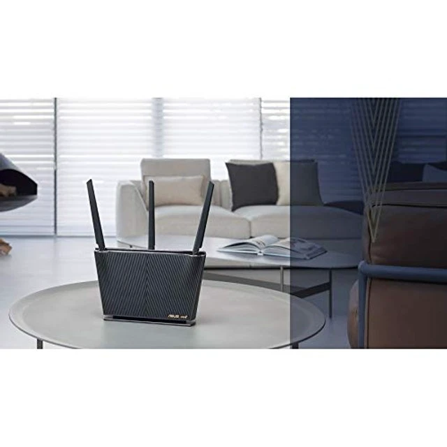 Alt view image 2 of 5 - ASUS AX2700 WiFi 6 Router (RT-AX68U) - Dual Band 3x3 Wireless Internet Router with 4 Gigabit LAN Ports, Trend Micro Lifetime AiProtection, AiMesh Compatible, Parental Control, OFDMA, WAN Agg