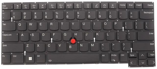 Main image of New Replacement Keyboard for Lenovo Thinkpad T14s Gen 3 Gen 4 E14 Gen 5 Type 21JK 21JL 21JR 21JS Backlit US