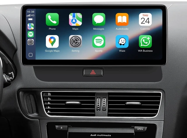 Main image of 12.3" CarPlay Radio Upgrade for Audi Q5 SQ5 (09-17) with Multimedia MMI 3G