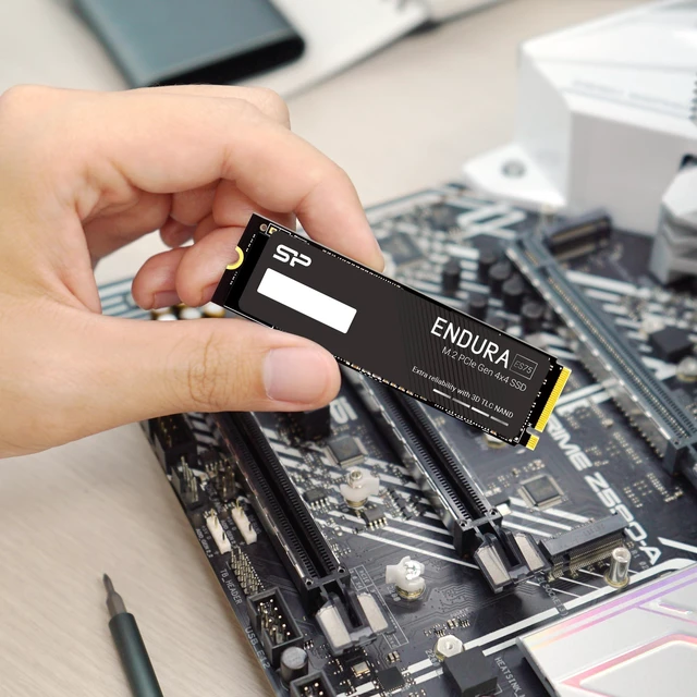 Alt view image 4 of 5 - Silicon Power ES75 4TB TLC NVMe Gen4x4 M.2 2280 Internal Solid State Drive SP04KGBP44ES7505