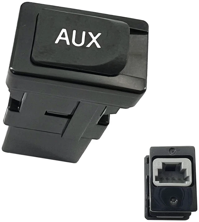 Main image of FainWan Auxiliary Input Jack Aux Port Audio Adapter Compatible with Corolla Avalon Camry RAV4 Prius Yaris FJ Cruiser 4Runner ES350 LS460 Replacement for 86190-06010 86190-53010