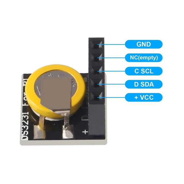 Alt view image 2 of 5 - 10PCS DS3231 Real Time Clock Module RTC Clock Memory Module 3.3V/5V for Raspberry Pi