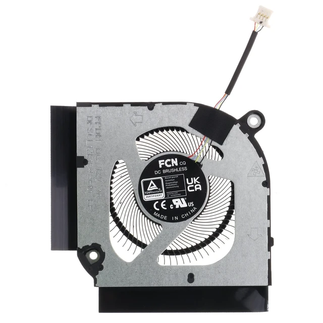 Alt view image 5 of 5 - CPU&GPU Cooling Fan for Acer Predator Helios PH317-56 FPDH DC280010VF0 FPDG DC280010WF0 12V