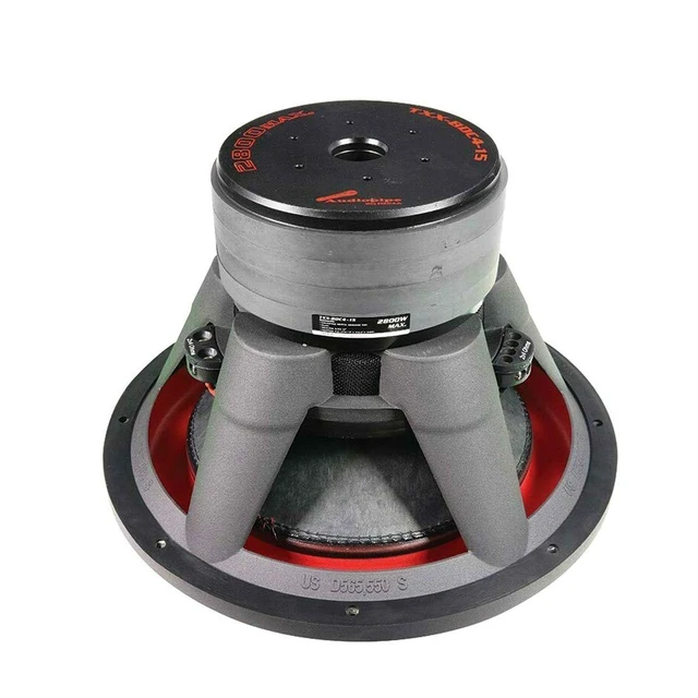 Alt view image 2 of 2 - Audiopipe TXX-BDC4-15 Subwoofer Quad Stack 15-Inch Dual 2 Ohm 1400 RMS 4 Magnet Woofer