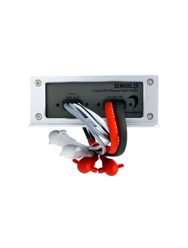 Alt view image 3 of 4 - Diamond Audio 4-Channel Class D Waterproof Marine Car Amplifier DXM800.4D