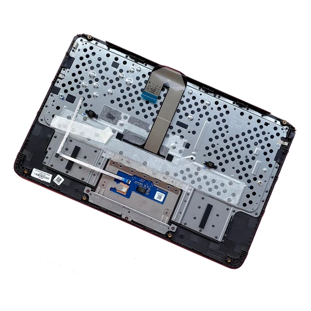 Alt view image 5 of 5 - L62440-001 Replacement for HP Chromebook 14A G5 Laptop Upper Top Cover Case Palmrest Keyboard Touchpad Assembly Part