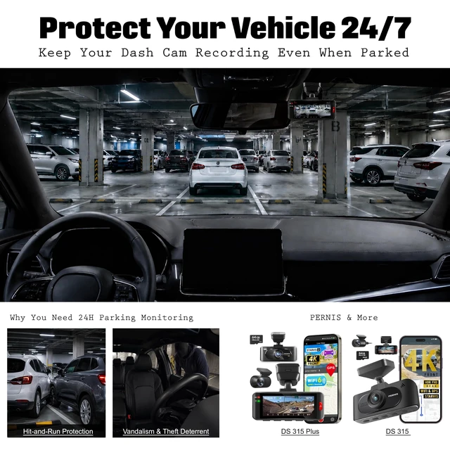 Alt view image 2 of 5 - Dash Cam Hardwire Kit USB C with 8pcs Full Set Circuit Fuse Tap