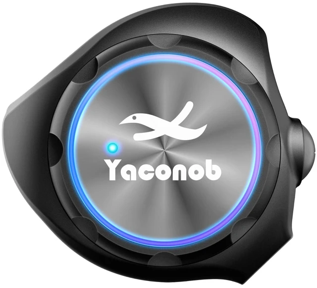Main image of Yaconob Y3 Helmet Bluetooth Headset (More Suitable for Couples), Auto Answer Phone, Intercom, Music, Intercom, Active Noise Cancellation, Waterproof (1 Pack)