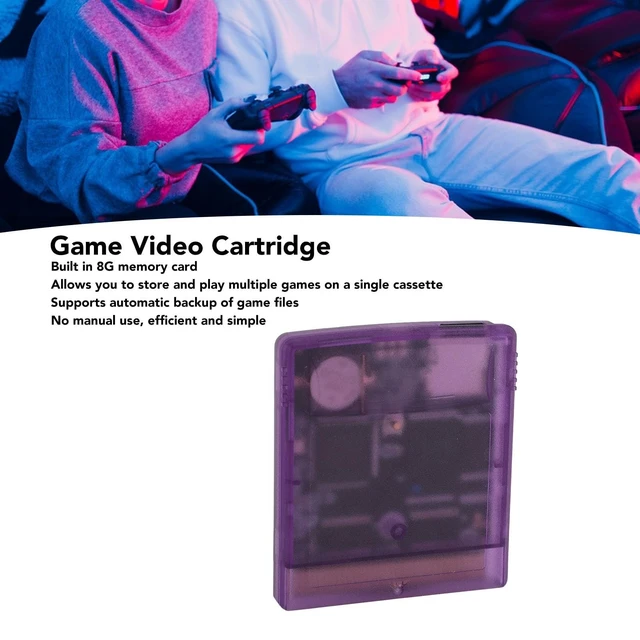 Alt view image 3 of 5 - 1000 in 1 Game Video Cartridge with Unlockable Full Potential for Gameboy, Supports Stable Game Data Storage Memory Card with MBC3, MBC1, MBC5, Game MAPPER for Gameboy and Color