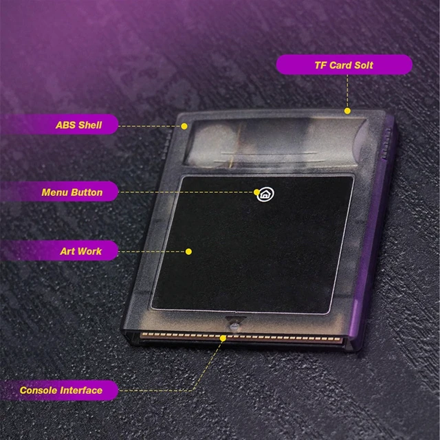 Alt view image 5 of 5 - 1000 in 1 Game Video Cartridge with Unlockable Full Potential for Gameboy, Supports Stable Game Data Storage Memory Card with MBC3, MBC1, MBC5, Game MAPPER for Gameboy and Color