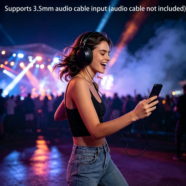 Alt view image 4 of 5 - SWTGTEM Silent Disco Headphone,40mm Speakers LED Lights,Adjustable Headband Breathable 3 LED Channels, Support Wireless Connect,for Fitness,Yoga,Party,HI-FI Stereo,(6pcs Headphones)