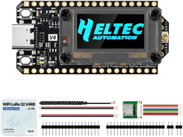 Main image of Heltec V4-R8 Meshtastic LoRa Dev Board with GPS, 8MB PSRAM 16MB Flash
