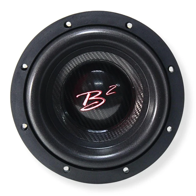 Alt view image 2 of 5 - B2 Audio Rampage 8 V3 8" Dual 2-Ohm 2" Voice Coil 1000 Watt RMS Subwoofer