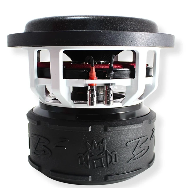 Alt view image 4 of 5 - B2 Audio Rampage 8 V3 8" Dual 2-Ohm 2" Voice Coil 1000 Watt RMS Subwoofer