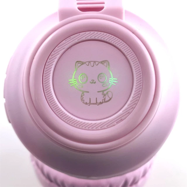 Alt view image 5 of 5 - YUSONIC Cat Ear Bluetooth Headphones,Toddlers Kids Wireless Headphones for Boys Girls Fire Tablet/Laptop/Pad/School (Purple)