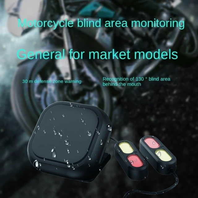 Alt view image 2 of 5 - Motorcycle Millimeter Wave Radar Warning Blind Spot Monitoring Lane Change Warning Safety System and Auxiliary Machine for Line Connection