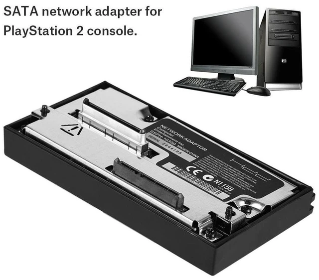 Alt view image 2 of 5 - Tihebeyan SATA Network Adapter for PlayStation 2, Supports 2TB SATA HDD