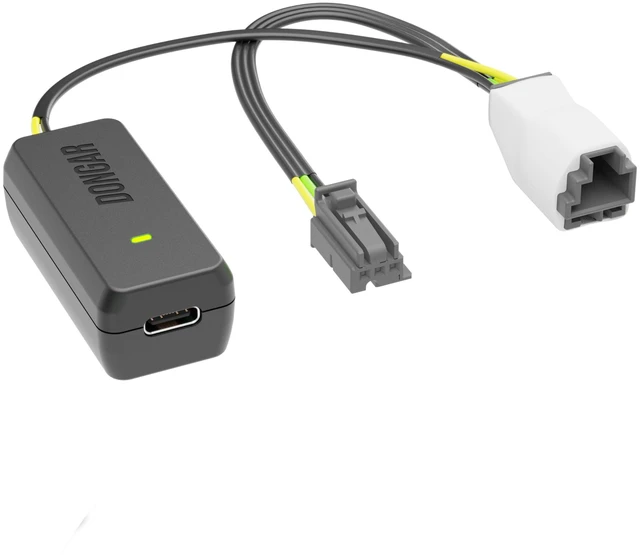 Main image of Dongar Classic - Dash cam Power Adapter (3-Pin Type M) for Mercedes. Compatible with Various Models. Built-in USB Power Source, Connects to Rearview Mirror, Easier & Quicker Than a hardwire kit
