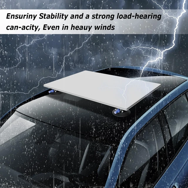 Alt view image 4 of 5 - Starlink Gen 3 Roof Mount, Ybervont Starlink Suction Cups Mounting Kit/Accessories Suitable for RV, Van, Boat, Yacht, Truck, Starlink Internet Kit Satellite