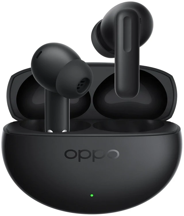 Main image of OPPO Enco Air5 Pro True Wireless Earbuds, Bluetooth 6.0 in-Ear Headphones Stereo, 55dB Active Noise Cancellation, Triple-Mic AI Clear Call, Hi-Res Audio, 54H Playtime, Deep Bass, IP55, Matte Bl