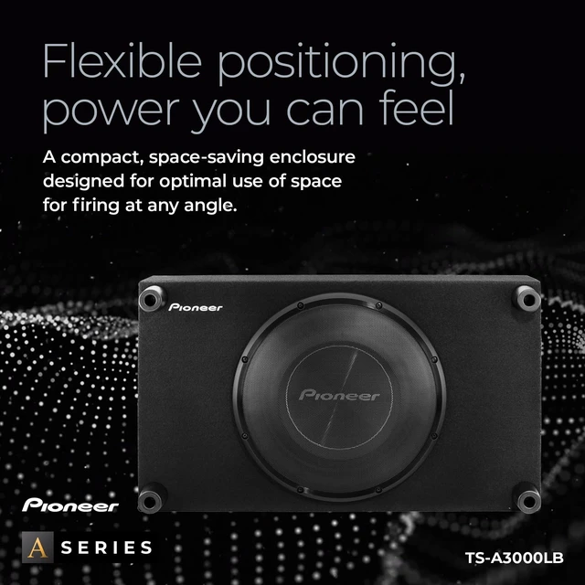 Alt view image 3 of 5 - PIONEER A-Series TS-A3000LB Pre-Loaded Shallow-Mount 12" Sub 1500W Max