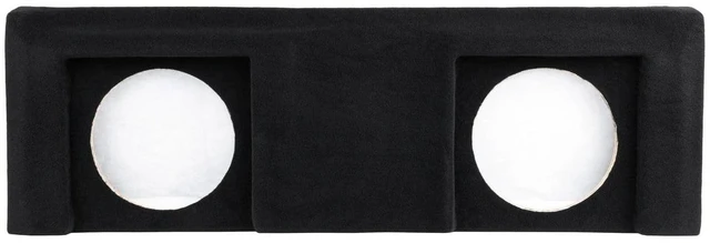 Alt view image 2 of 5 - Skar Audio Dual 12" Ported Subwoofer Enclosure Compatible with 2007-2013 Silverado/Sierra Crew Cab Trucks