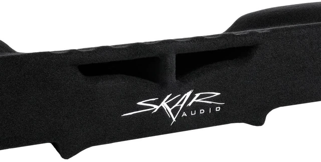 Alt view image 5 of 5 - Skar Audio Dual 12" Ported Subwoofer Enclosure Compatible with 2007-2013 Silverado/Sierra Crew Cab Trucks