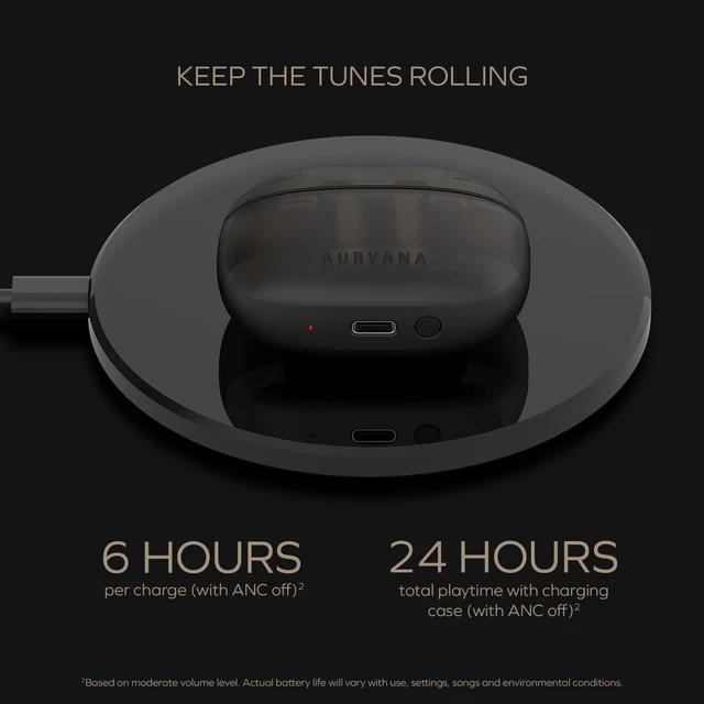 Alt view image 5 of 5 - Creative Aurvana Ace 2 with xMEMS Driver, Lightweight True Wireless in-Ears with Bluetooth LE Audio, aptX Lossless, aptX Adaptive, Adaptive ANC, Ambient Mode, Up to 24 Hours Battery Life, Built