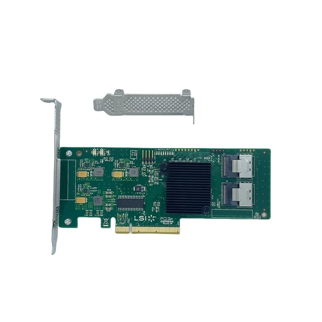 Alt view image 2 of 4 - SXTAIGOOD LSI 9211-8I PCI Express 2.0 PCIe X8 IT Mode with SATA Cables