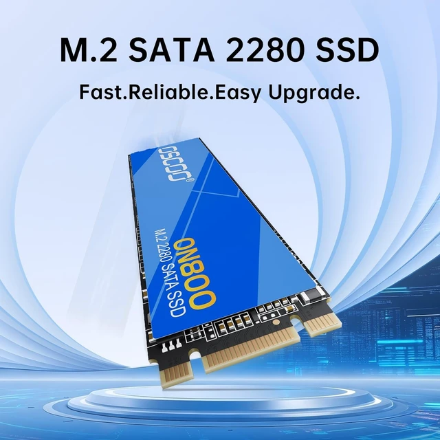 Alt view image 2 of 5 - OSCOO 512GB M.2 2280 SATA SSD B+M Key SATA III 6Gbps,Up to 550MB/s
