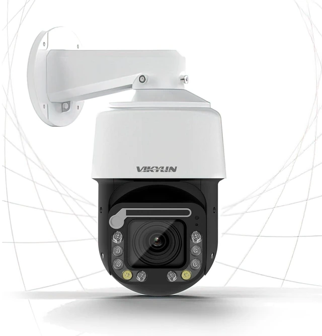 Main image of VIKYLIN 4K 8MP POE IP PTZ Camera Outdoor 18x Optical Zoom,Wiper,