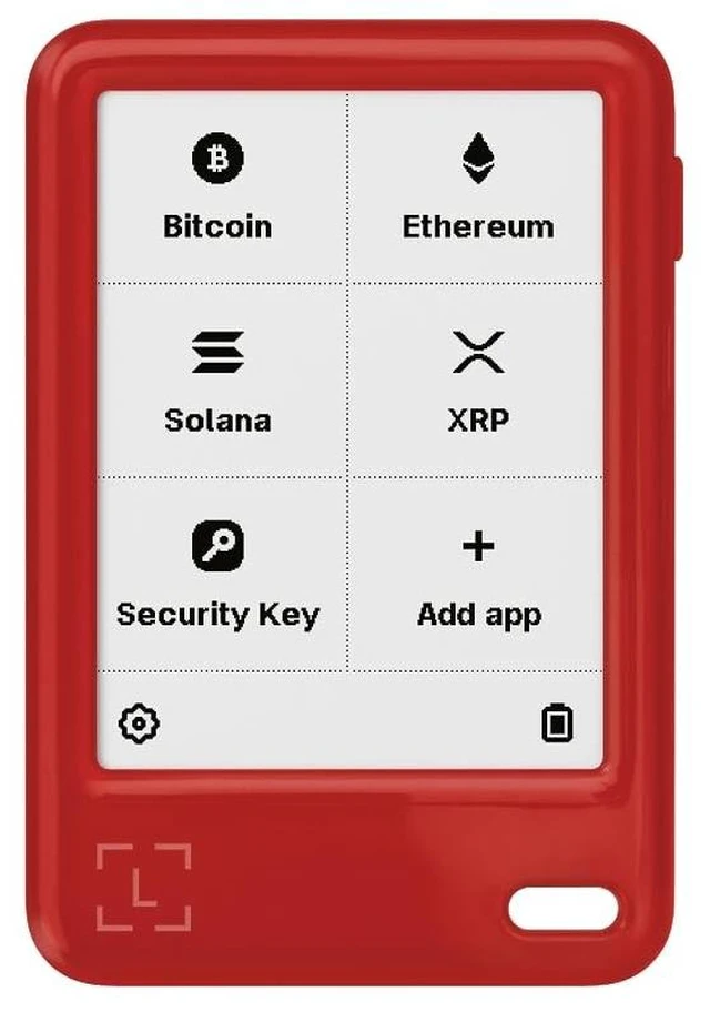 Main image of Ledger Nano Gen5 - Crypto Wallet - Securely Buy Digital Assets - Red