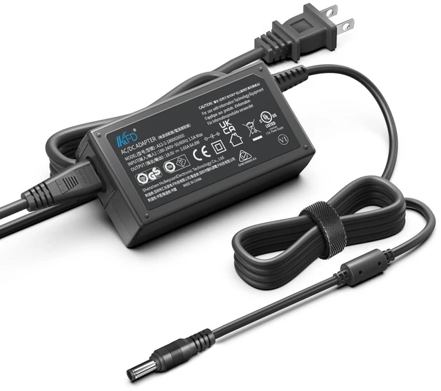 Main image of KFD 18V AC Adapter for Milwaukee 2891-20 289120 M18/M12 12/18V Wireless Jobsite Speaker 23-81-0155 YLS06512A-T180300 DC18V Power Supply Cord Battery Charger Milwaukee M18 0886-20 Fan Power Cord