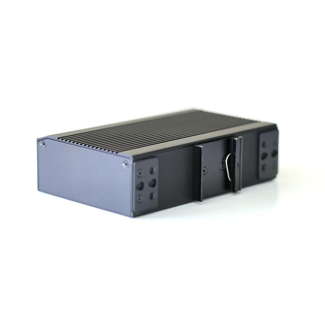 Alt view image 5 of 5 - WIWAV WP1010-8FE1GE1GF-I 10/100Mbps 10-Port PoE Unmanaged Industrial Ethernet Switches with DIN Rail/Wall-Mount (UL Listed, IP40, -40 to 85C)