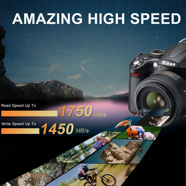 Alt view image 2 of 5 - KINGDATA 128GB CFexpress Type B Memory Card, RAW 8K Video and Photo, CF Express Memory Cards for Cameras