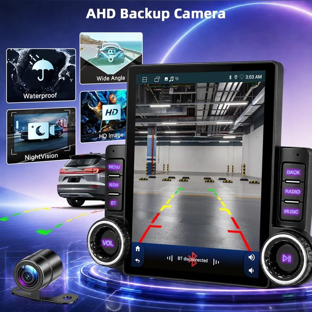 Alt view image 5 of 5 - 5G WiFi 9.7 Inch Car Stereo Radio for Ford F250 Super Duty 2011-2016