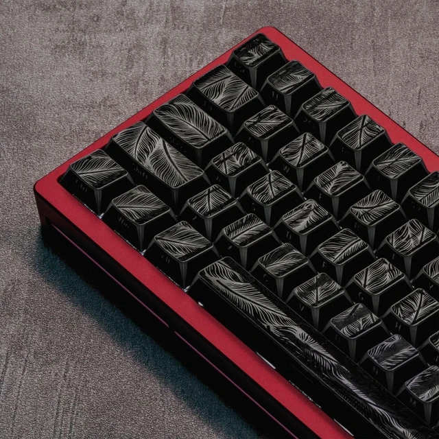 Alt view image 4 of 5 - Sumgsn 136 Keys PBT Cherry Profile Keycaps - Prism Keycaps with Storage Box