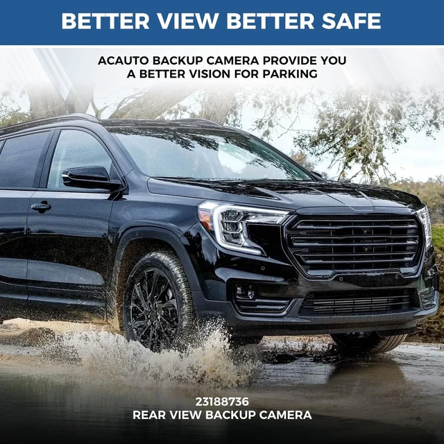 Alt view image 4 of 5 - ACAUTO Rearview Camera OE: 23188736 Fit for GMC Terrain 2018-2023