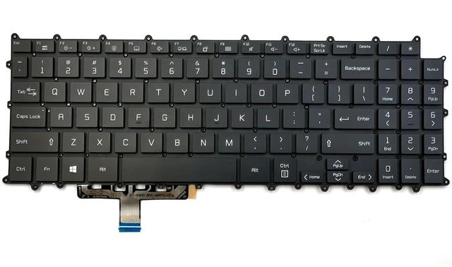 Main image of Keyboard for LG Gram 15Z90P 15Z90P-G 15Z90P-K 15Z90P-N 15Z90P-P Laptop